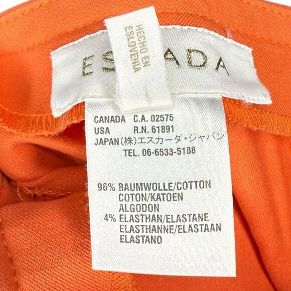 |EUC| ESCADA Orange Bootcut Trousers - Picture 5 of 6